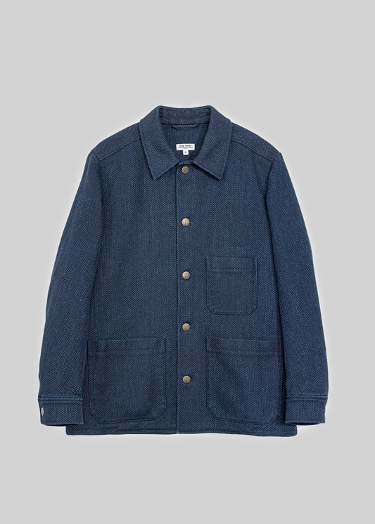 Chores Coat Indigo Sashiko