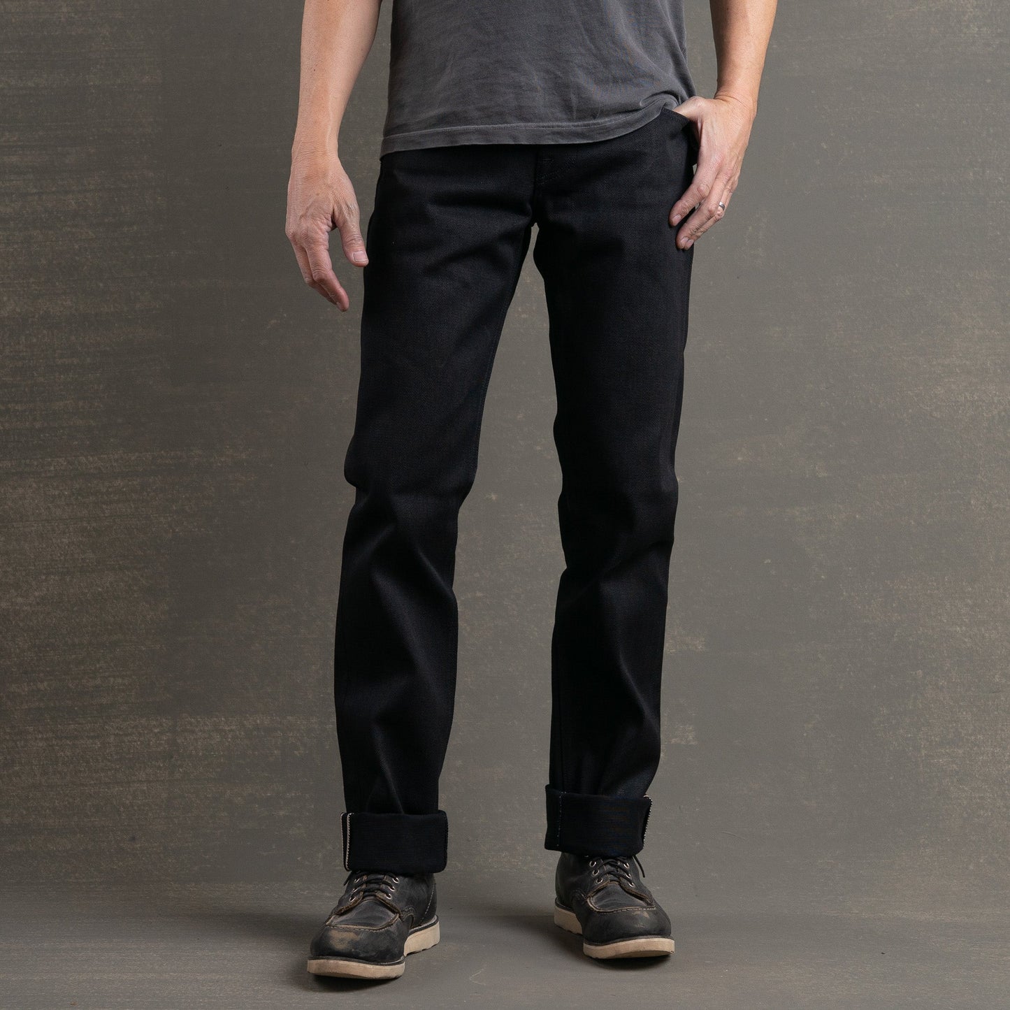 True Straight 21.5oz Mayhem Double Black Selvage Denim