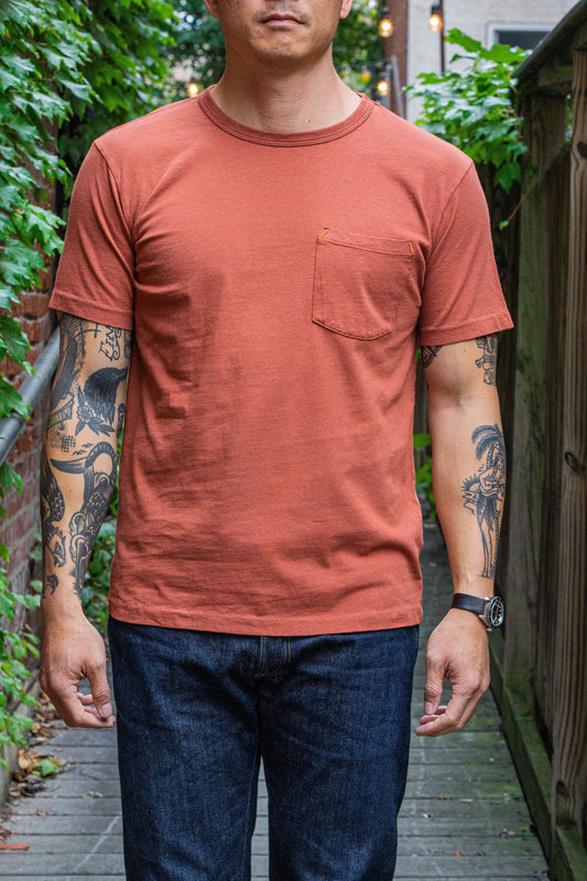 Freenote Cloth 9oz Pocket T-Shirt - Picante