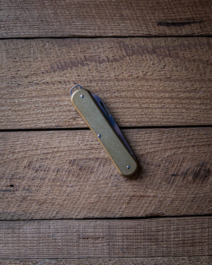 Mini Brass EDC Knife