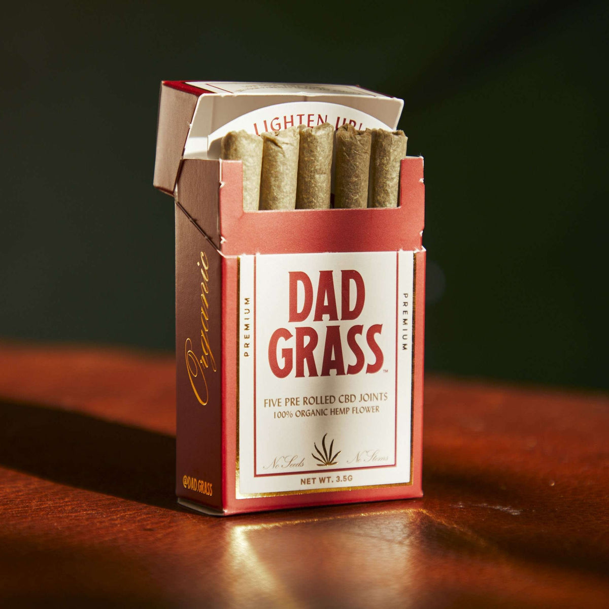 Dad Grass Hemp CBD Pre Rolled Joints 5 Pack