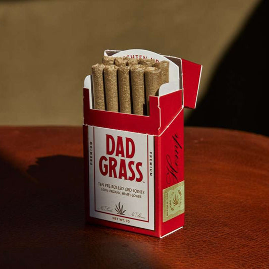 Dad Grass Hemp CBD Pre Rolled Joints 10 Pack