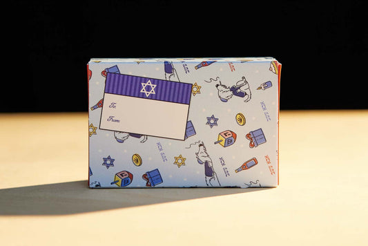 Chanukah Gift Wrap 5 Pack Dad Stash