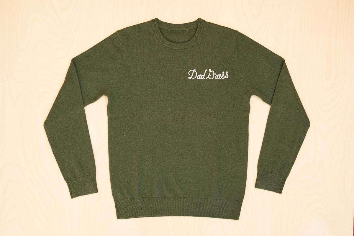 Dad Grass Cashmere Sweater