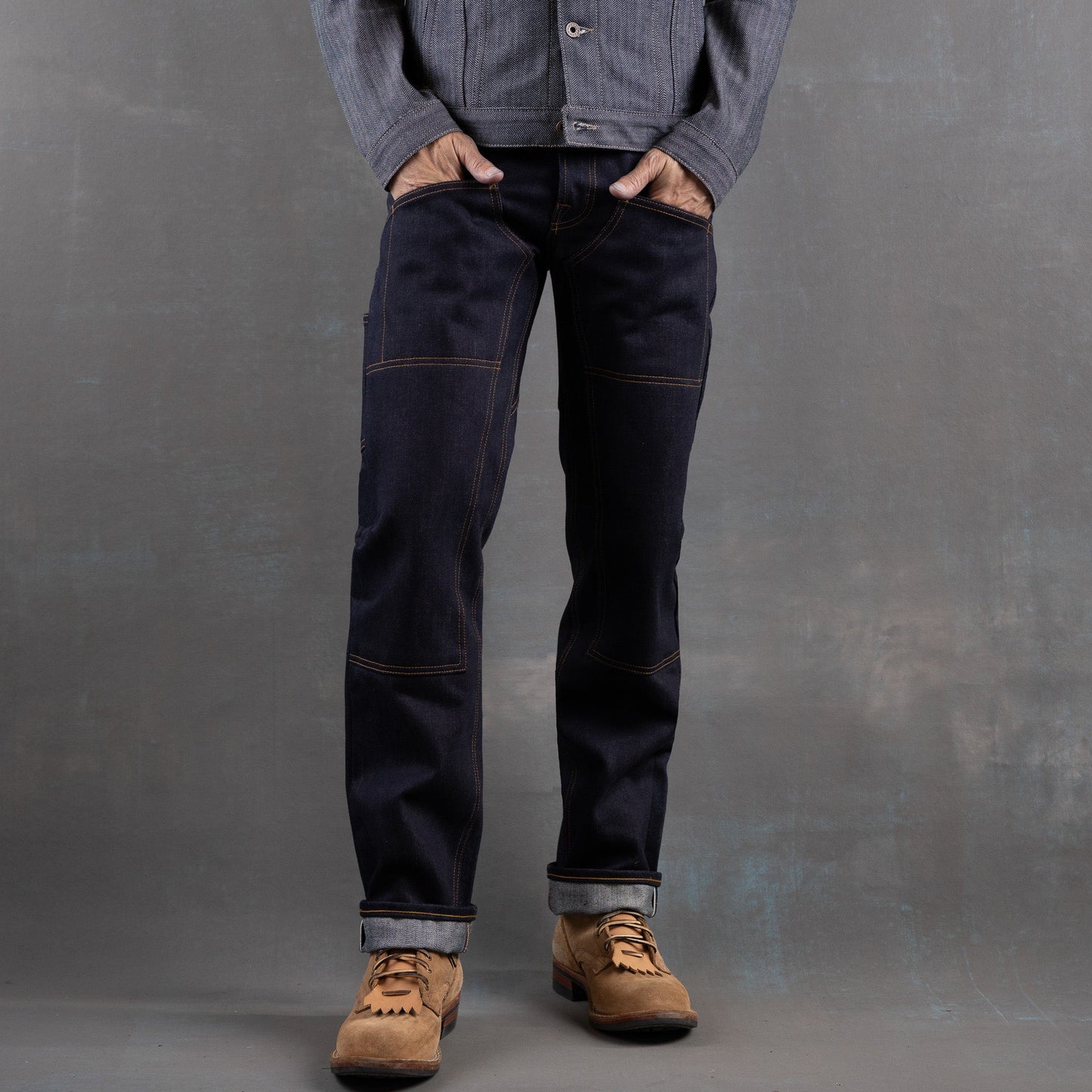 Die Hard Double Knee Straight Leg - 18oz Samurai Selvage Denim Jean
