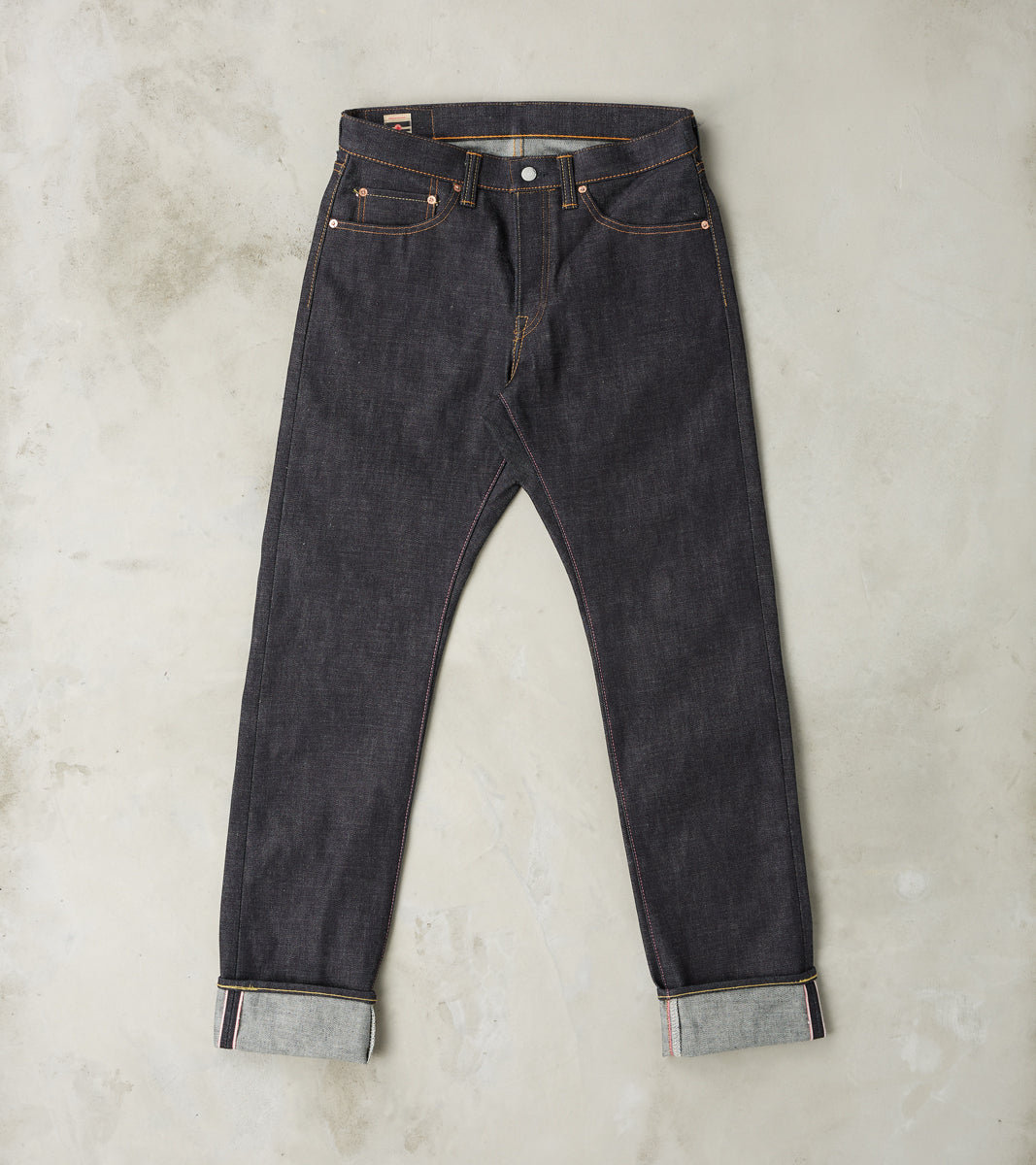 0605-V - Natural Tapered - 15.7oz Vintage Indigo