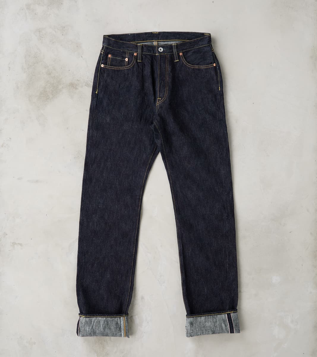 888S-SLB - High Rise Tapered - 16oz Slubby Indigo