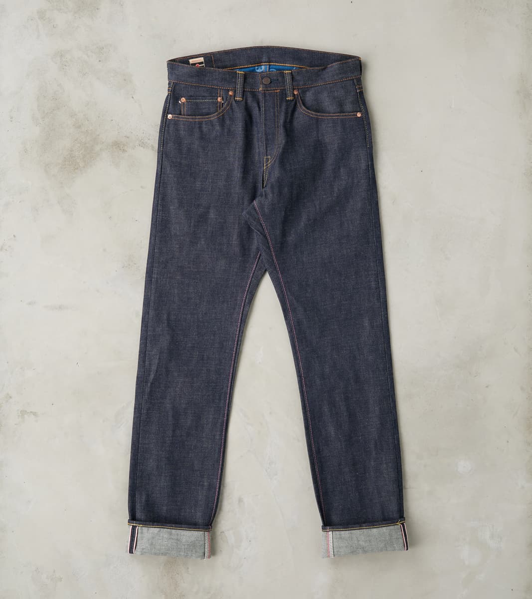 0605-40 - Natural Tapered - 14.7oz Legacy Blue