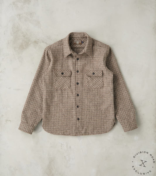 Benson - Lovat® Sonsie Tweed Mini Houndstooth Check - Undyed Charcoal