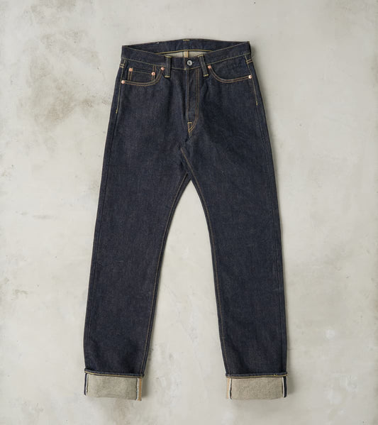 888S - High Rise Tapered - 21oz Indigo