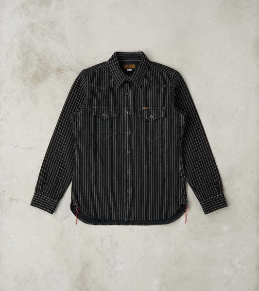62-BLK - Western - 12oz Black Wabash Twill