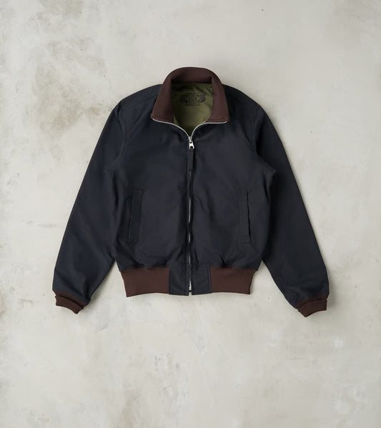 130-BLK - Reversible Tanker Jacket - Black