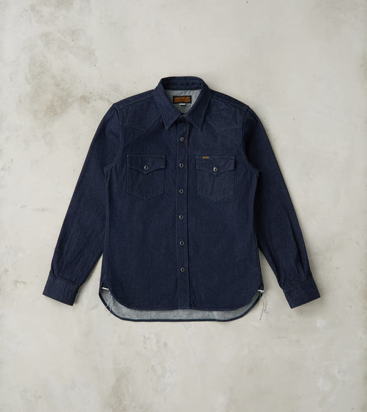 33-T - Western - 12oz Selvedge Denim Tonal