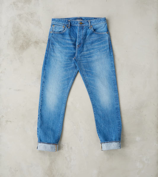 J301-MID Circle Series - Straight - 14.8oz US Cotton Medium Indigo