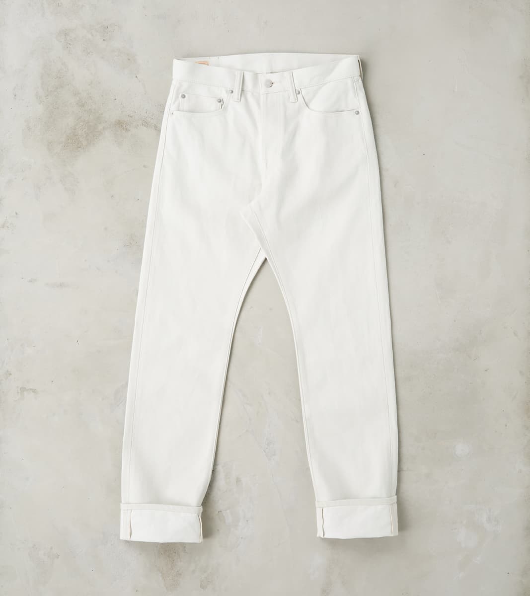 0605-IVO - Natural Tapered - 13oz Ivory