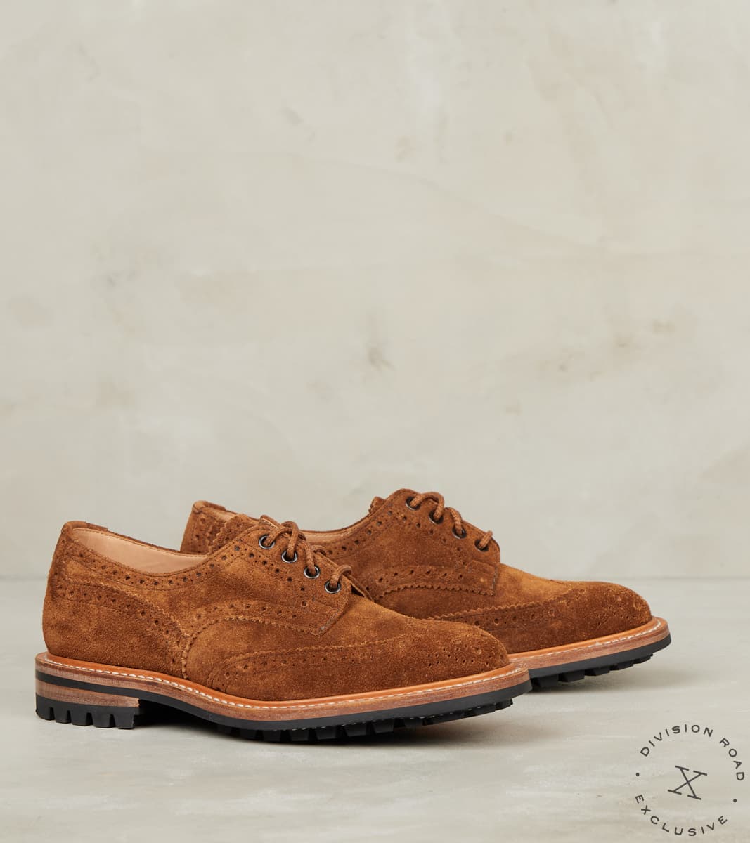 Bourton Brogue Derby - 2298 - Commando - CF Stead Snuff Kudu Reverse