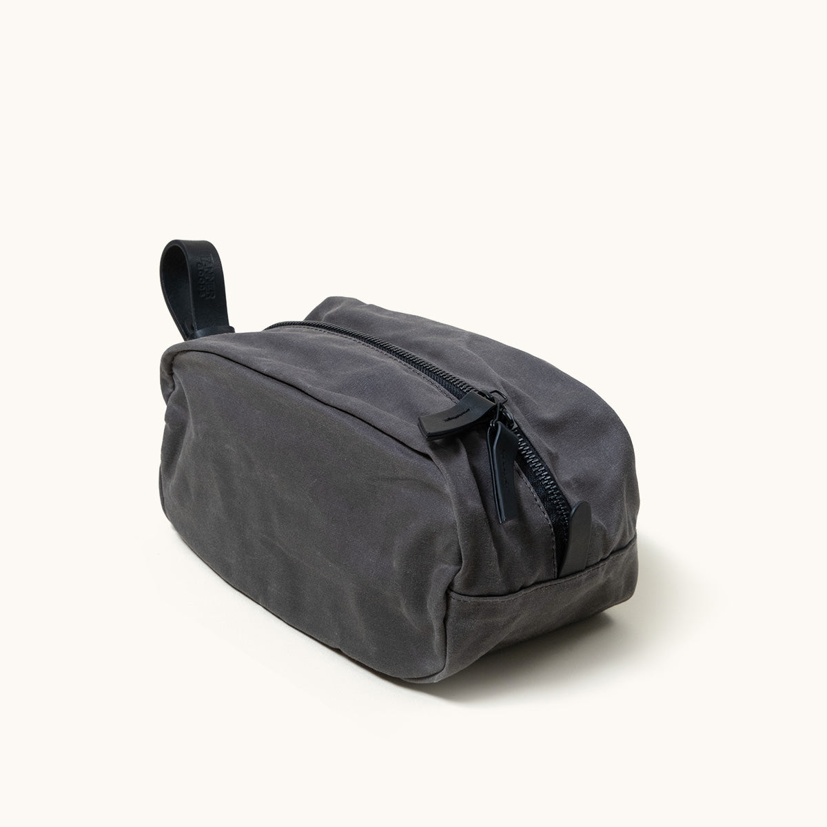 Drifter Dopp Kit - Slate Grey (Waxed Canvas)