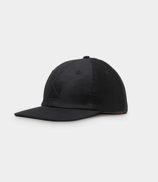Military Cord Ball Cap Black