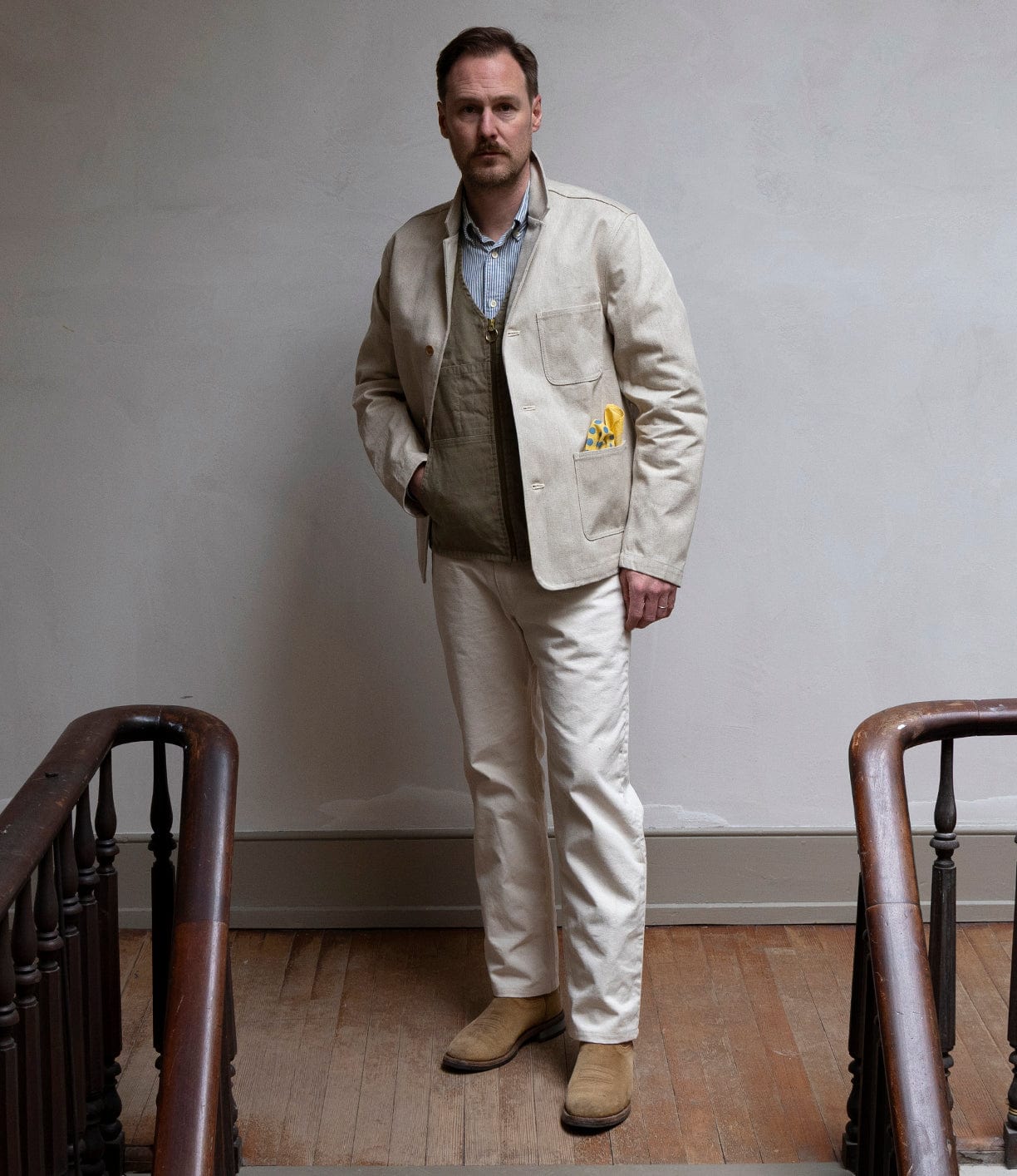 Selvedge Natural Studio Jacket