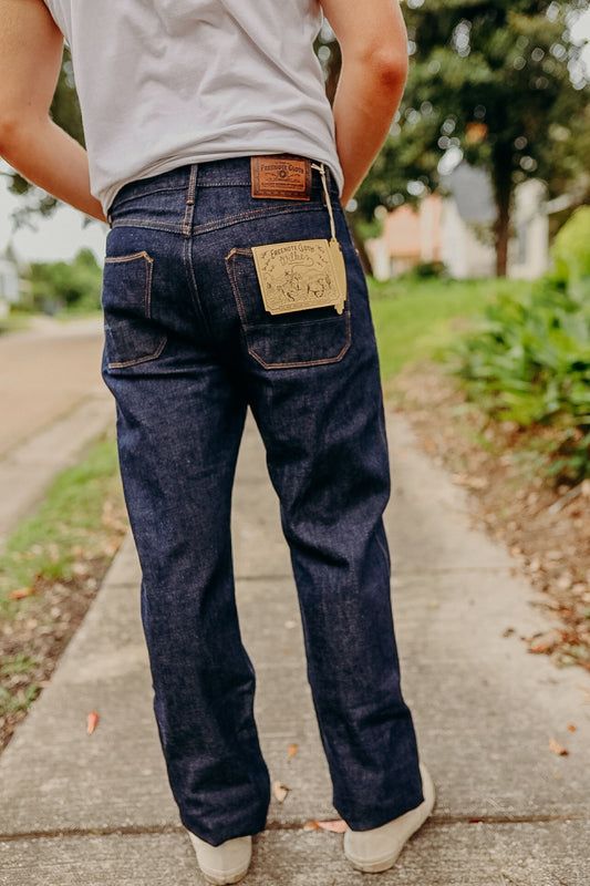 Wilkes Western Cut 16oz Rinsed Denim