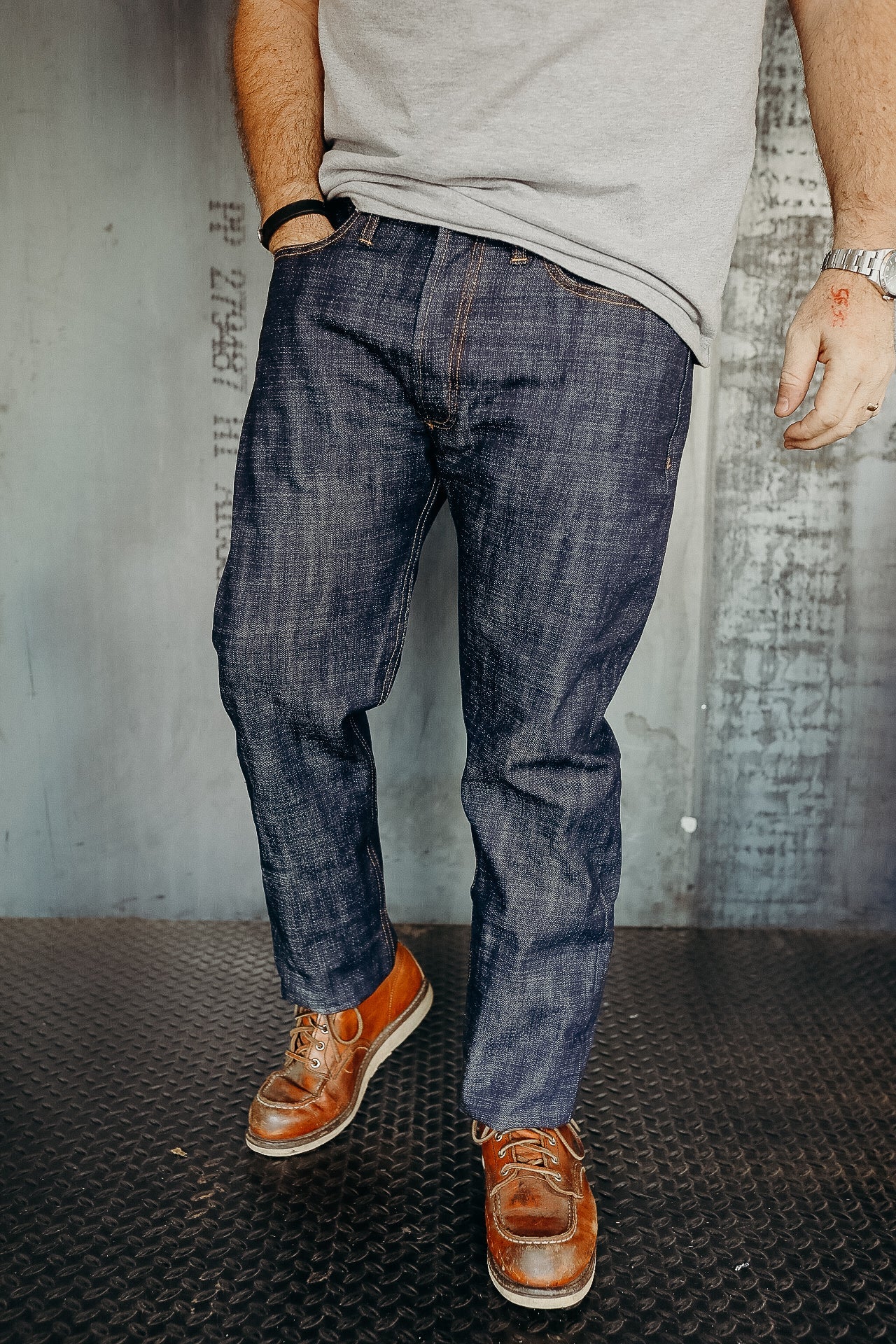 CT-02xn Classic Tapered- Natural Indigo Selvedge