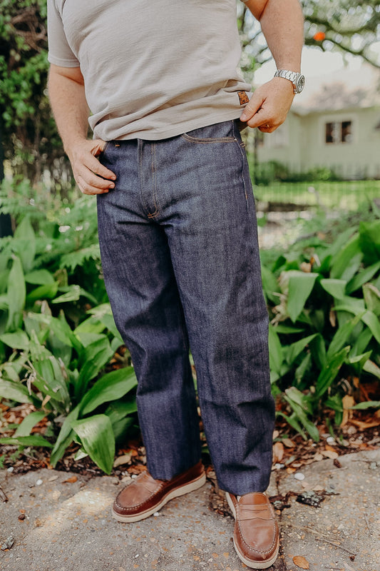 RS⁠-⁠100x Relaxed Straight ⁠-⁠ Indigo Selvedge