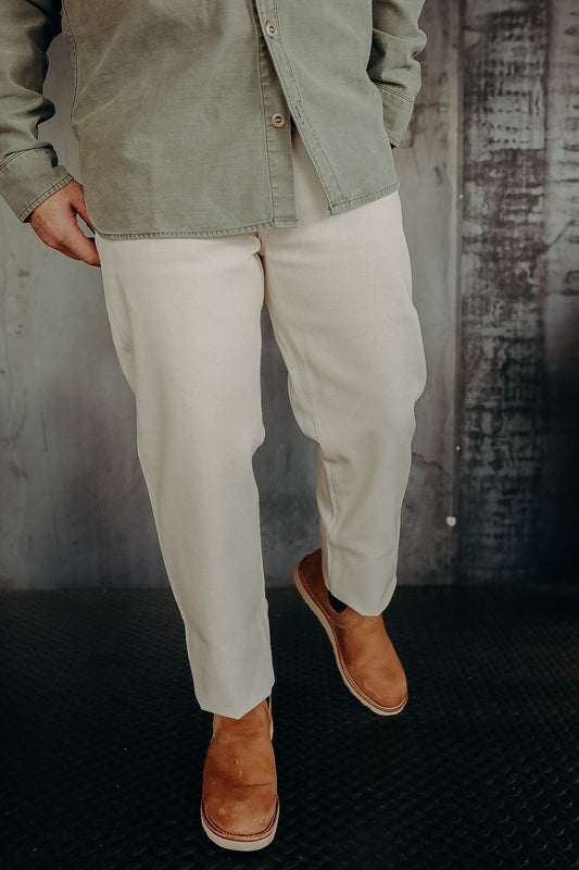 Wilkes Western 14oz Ecru Denim