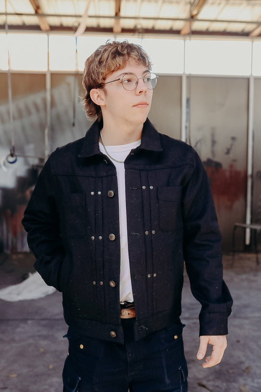 RJ-1 10 Year Anniversary- 14oz Raw Fleck Denim