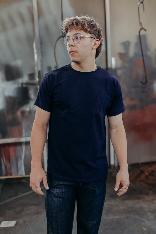 Heavyweight Pocket T⁠-⁠Shirt 2 pack- Indigo