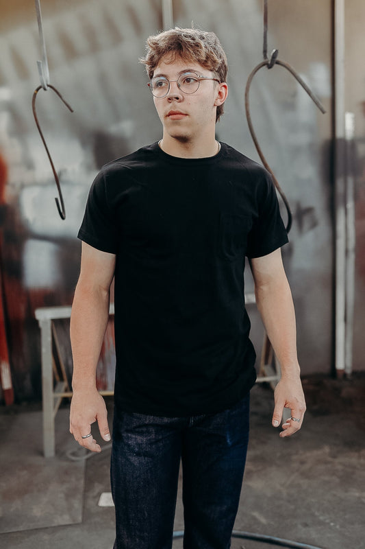 Heavyweight Pocket T⁠-⁠Shirt 2 pack- Black