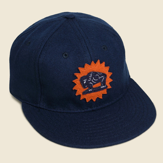 Houston Buffaloes Wool Hat - Navy