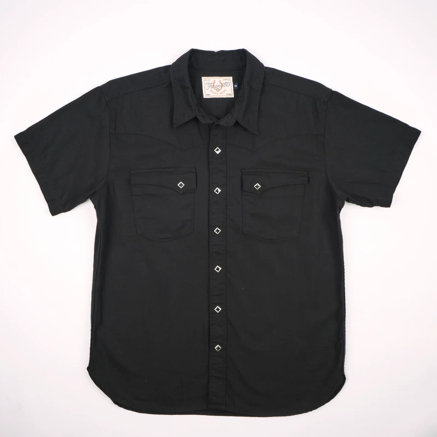 Calico S/S Shirt | Black | Freenote Cloth