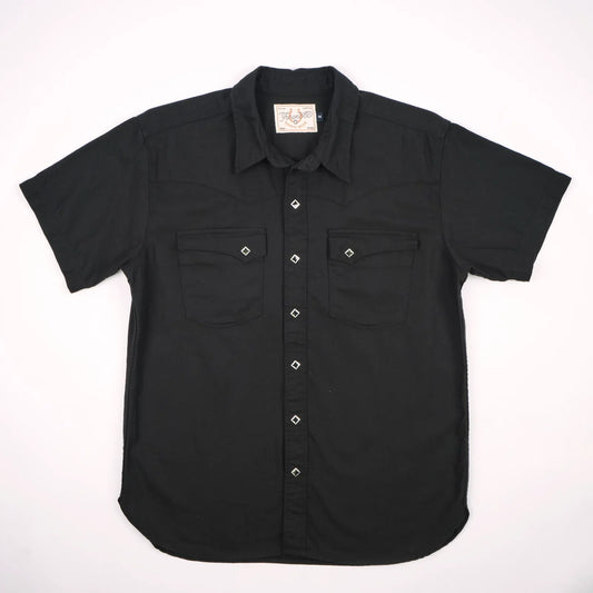 Calico S/S Shirt | Black | Freenote Cloth
