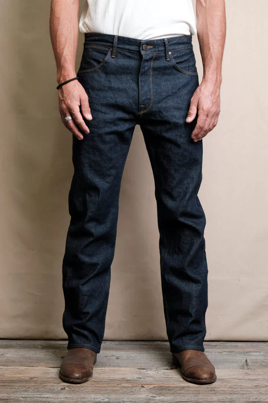 Wilkes Western Cut -15oz Rinsed Denim