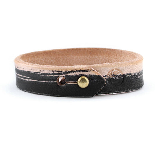 Leather Stud Bracelet