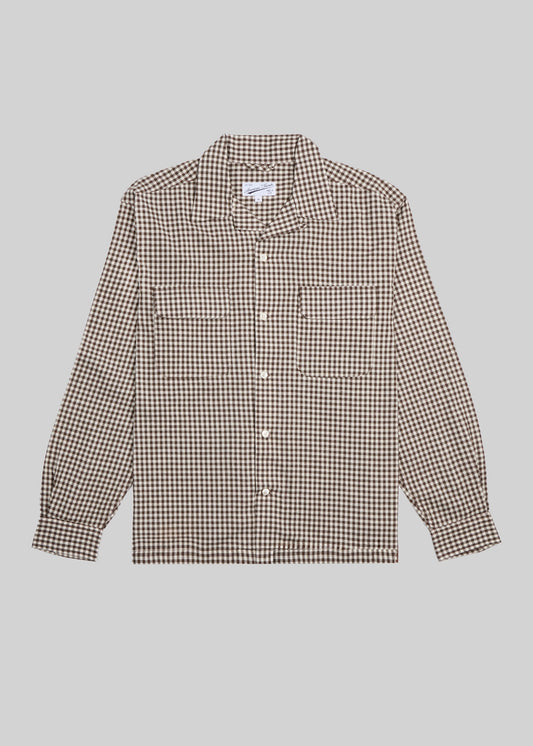 Gingham Two-Pocket Shirt