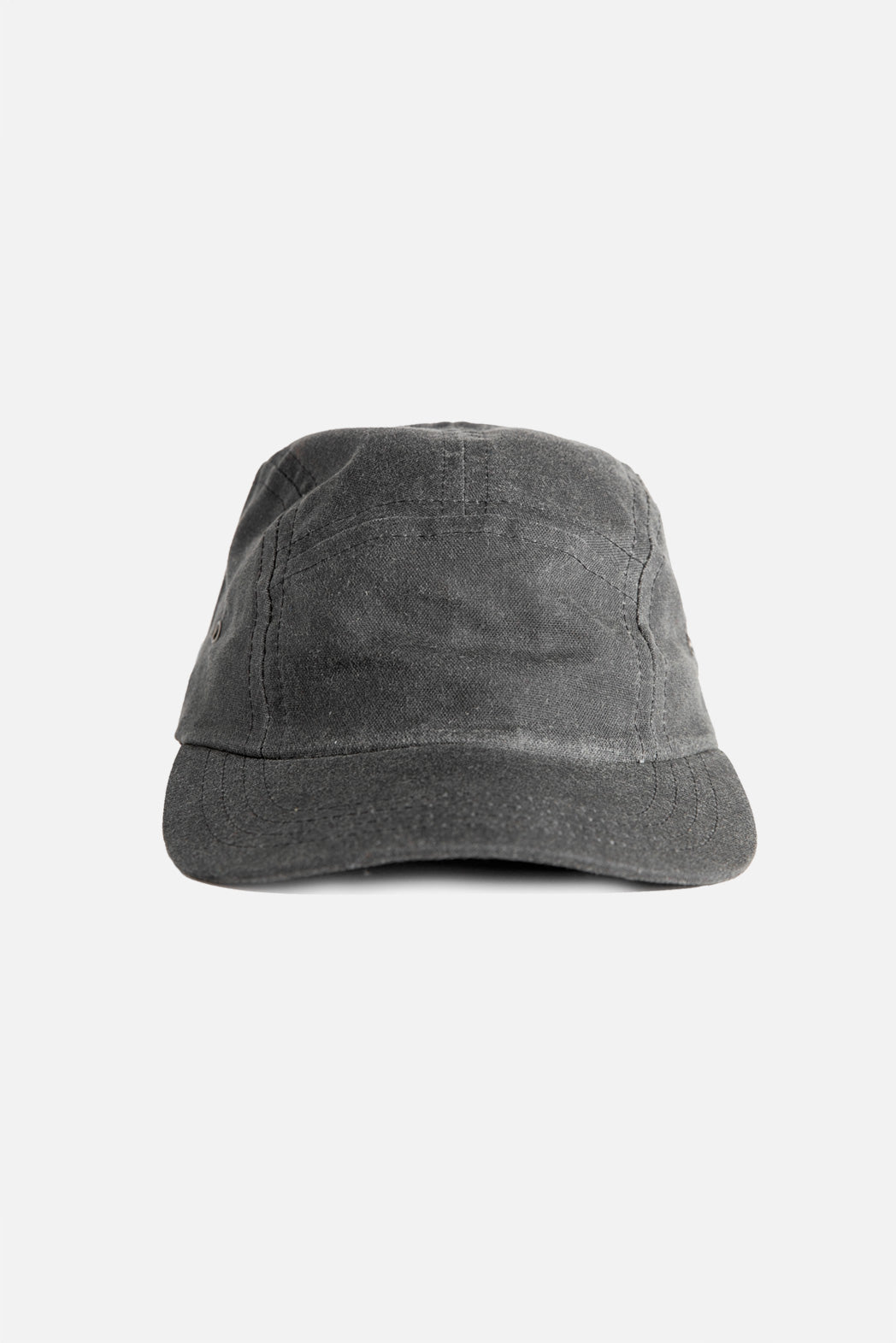 Camper Waxed 5 Panel Cap / Charcoal