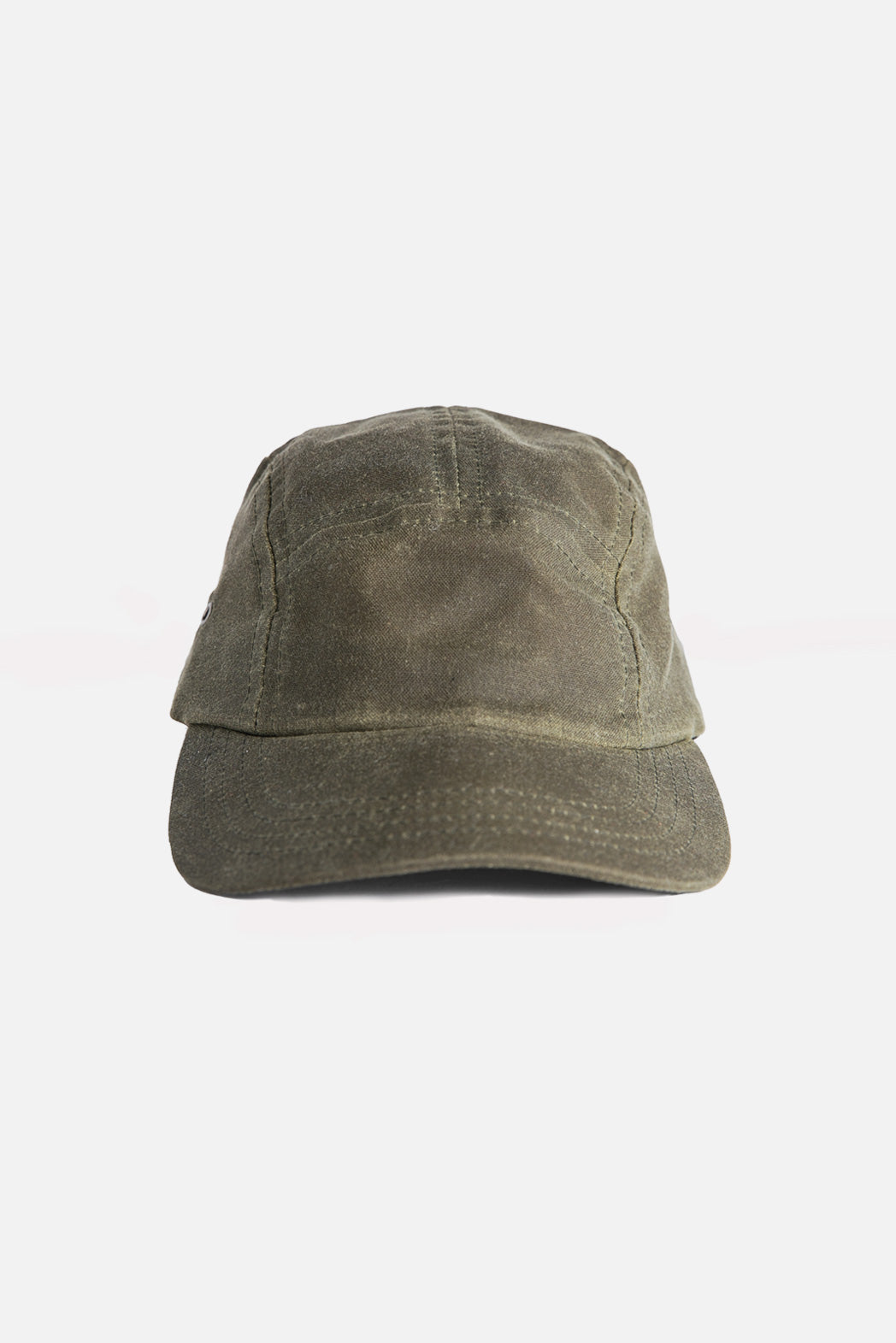 Camper Waxed 5 Panel Cap / Moss