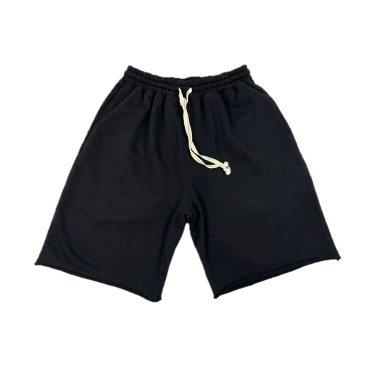 French Terry Chopped Sweats (Rinsed Black)