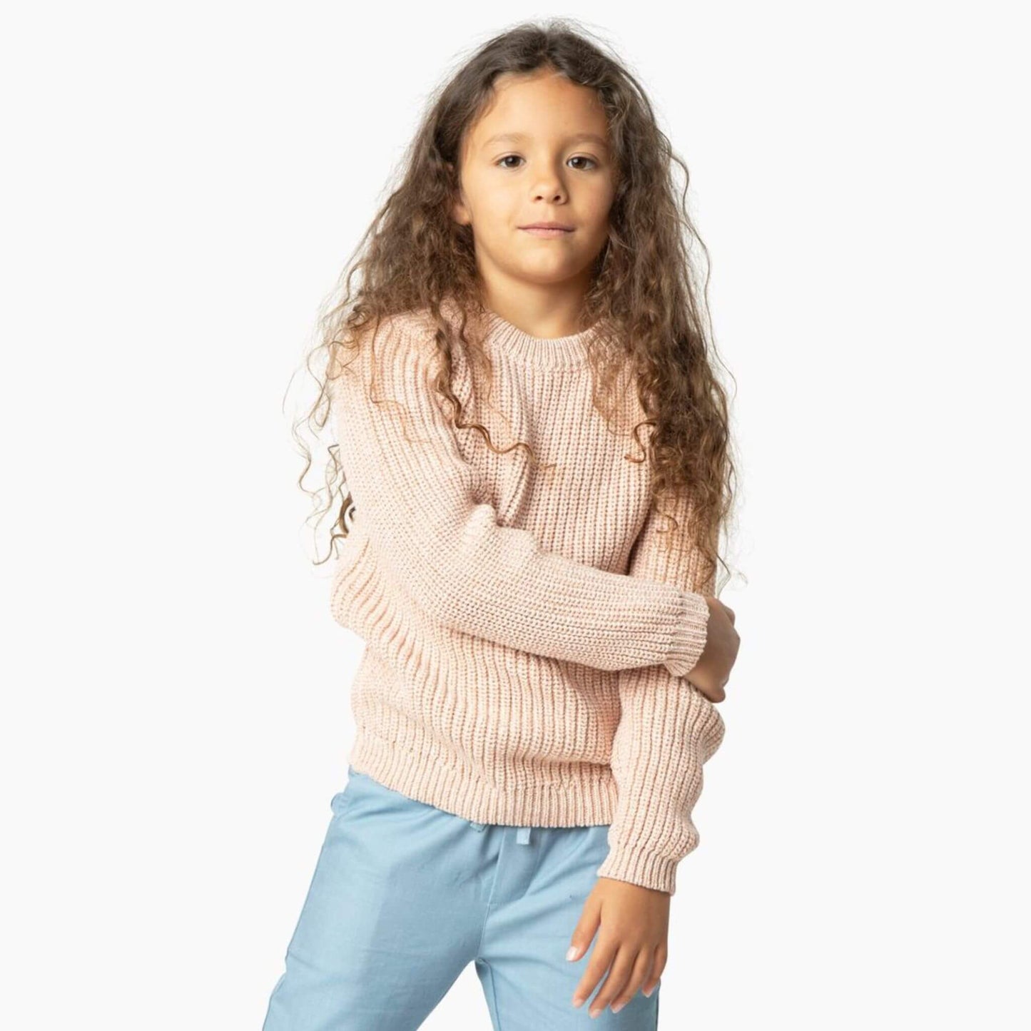 Chunky Knit Cotton Sweater