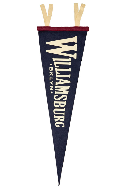 OXFORD PENNANT - Exclusive Williamsburg Navy