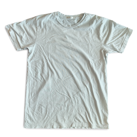 Ringspun Jersey Short Sleeve Tee - Bleached Blue