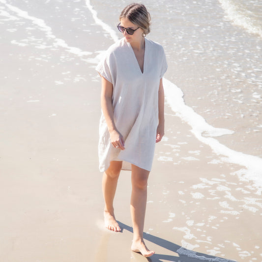 Double V Kaftan