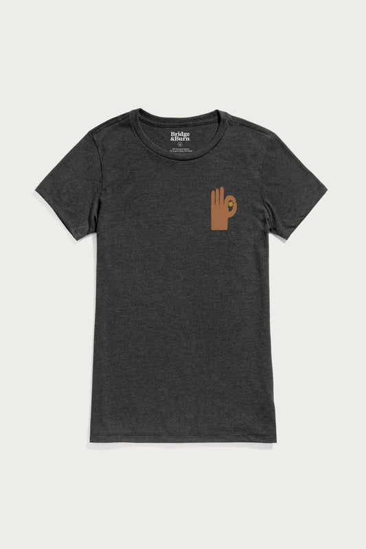 Women's Hand Eye Tee / Black