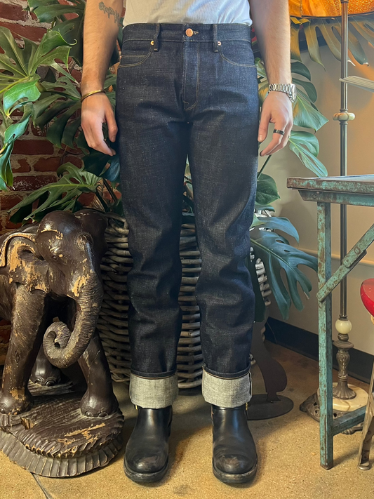 Trabuco Classic Straight 17 oz Indigo Slub Denim