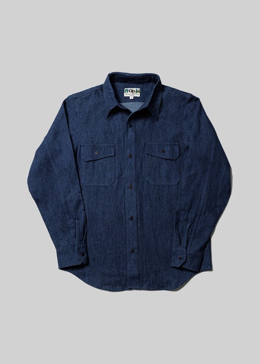 Field Shirt in Hemp Denim