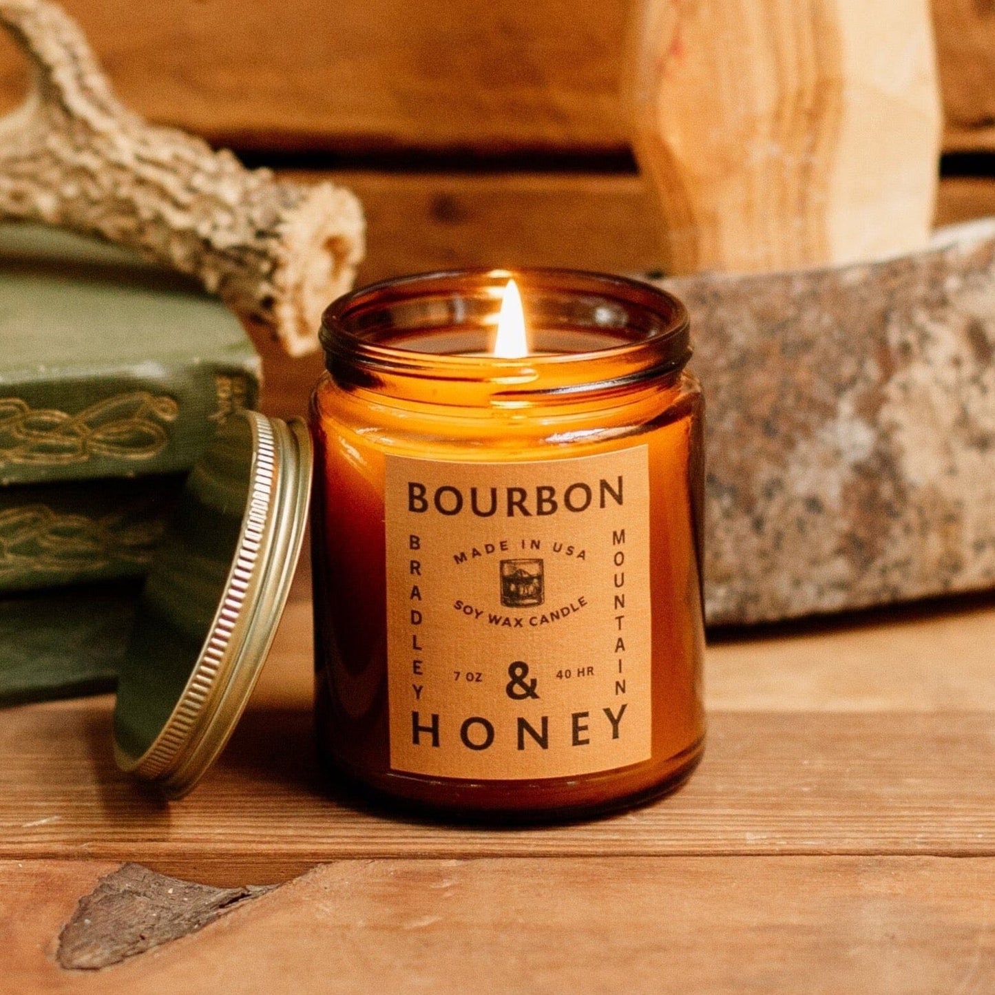 Bourbon & Honey Candle