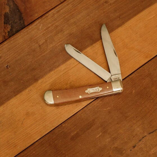 Case Micarta Trapper Knife - Natural