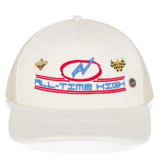 Pinned Car Club Trucker Hat (Ecru)