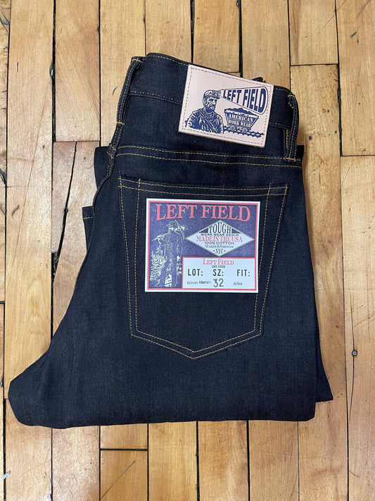 Atlas 13 oz  Indigo stretch Nihon Menpu Japanese denim